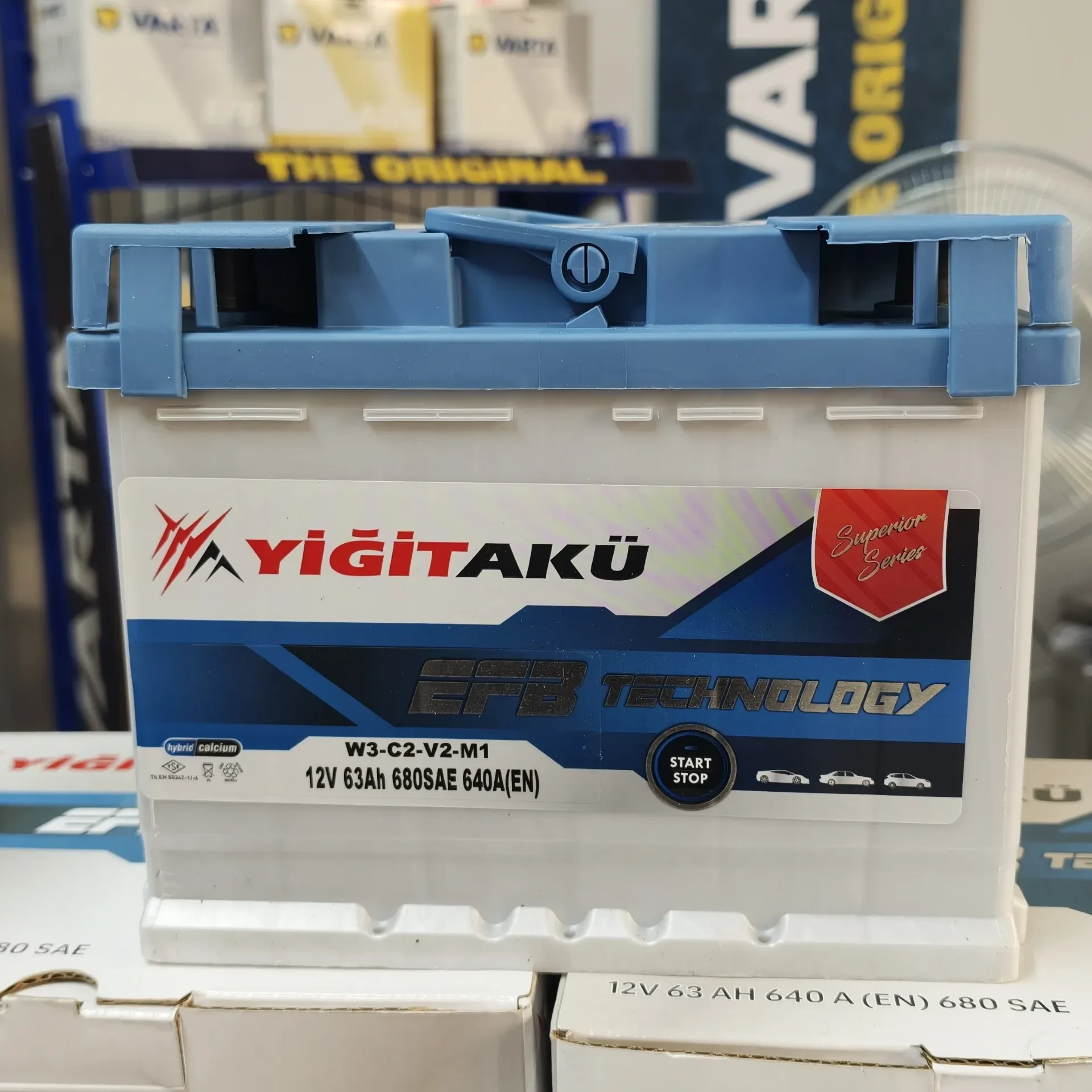 Ataşehir Enerji Garaj Yiğit Akü EFB Stokları